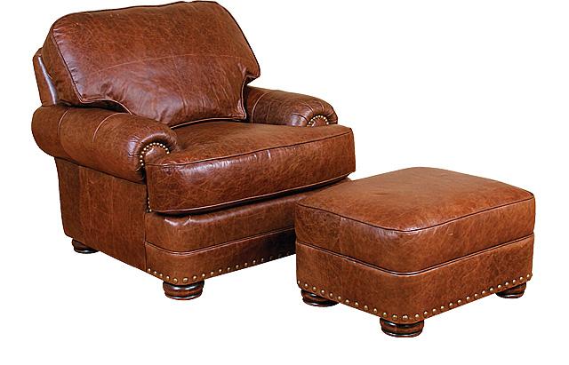 Edward Chair & Ottoman (King Hickory #8501 & #8508)