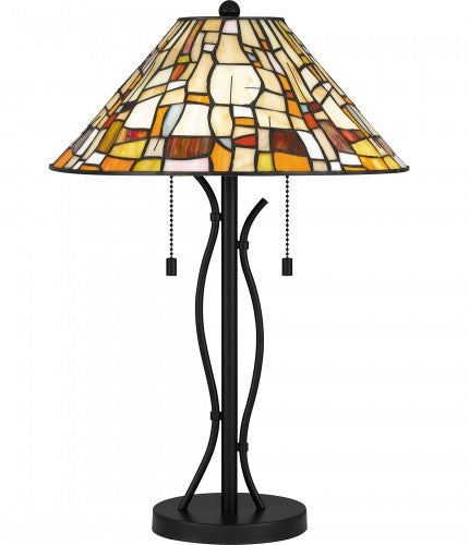 Stinson Table Lamp (Quoizel TF5619MBK)