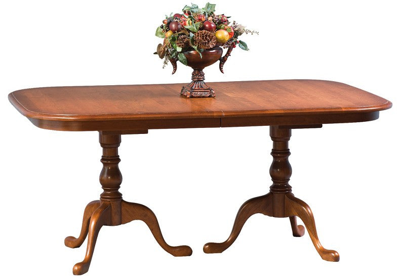 Queen Anne Double Pedestal Table (Zimmermans #176)