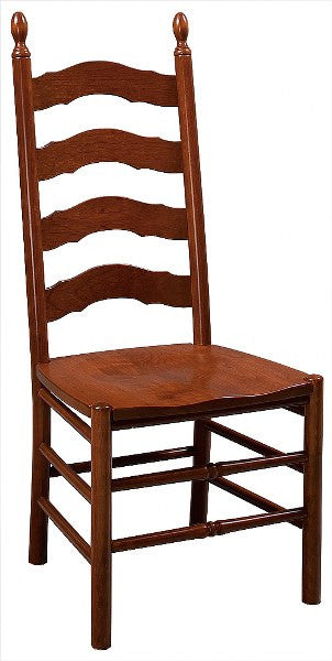 French Country Ladder Back Side Chair (Zimmermans #23)