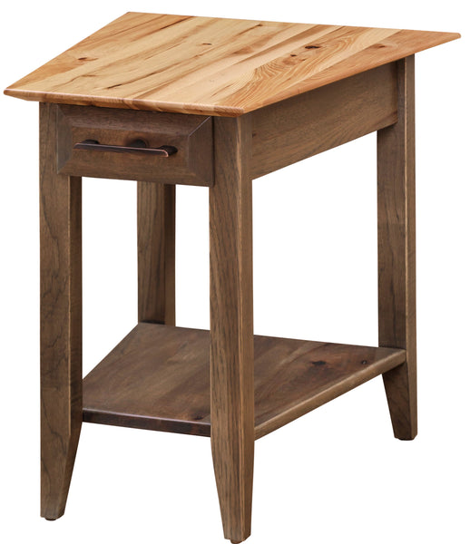 Simplicity Wedge Table w/Drawer (V16 #4038) - Our Country Hearts