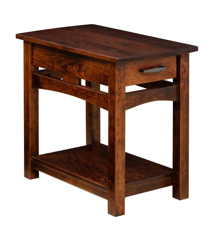 Homestead Chairside End Table w/Drawer (V16 #5031)