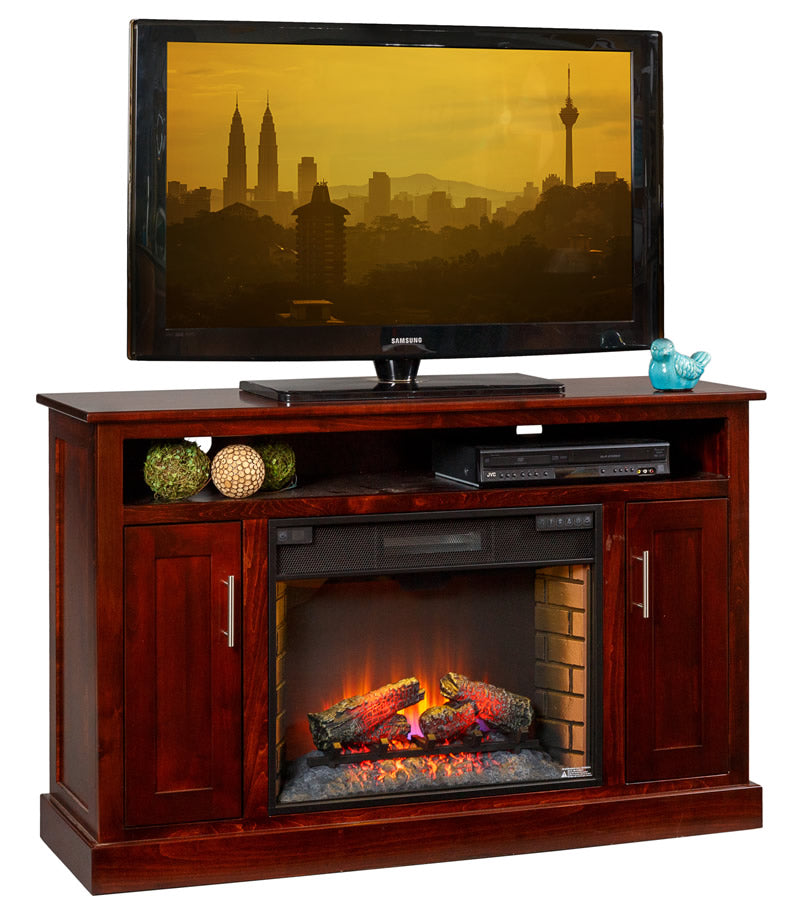 TV Stand with 28" Fireplace (Mt Pleasant #563)