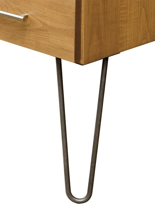 Hairpin Knee Hole Desk (Charmworks #347)