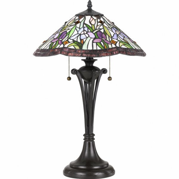 White Valley Table Lamp (Quoizel Discontinued - 1 in Stock!)