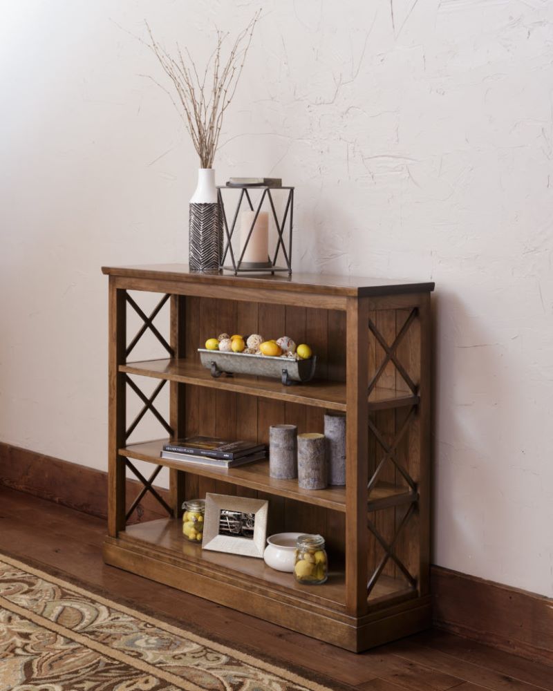 Saltire Console Bookcase (Zimmermans #6212)