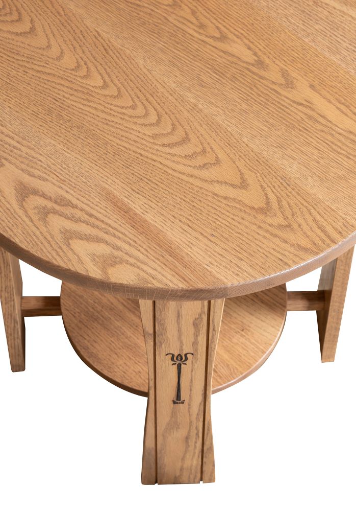 Signature Round End Table (V16 #1022)