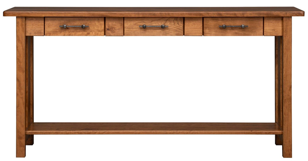 Signature 3-Drawer Sofa Table (V16 #1041)