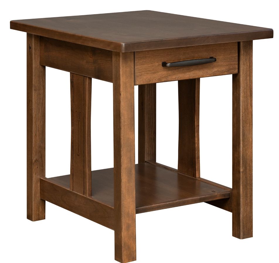 Signature End Table w/Drawer (V16 #1060)