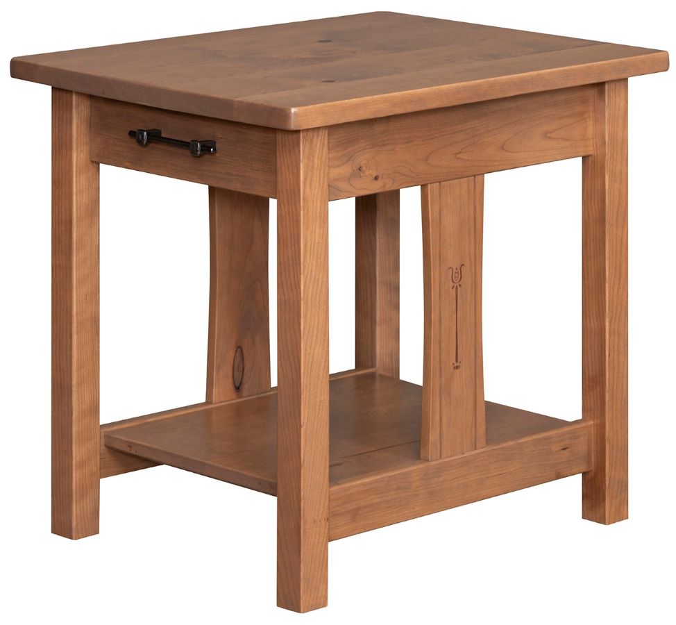 Signature End Table w/Drawer (V16 #1060)