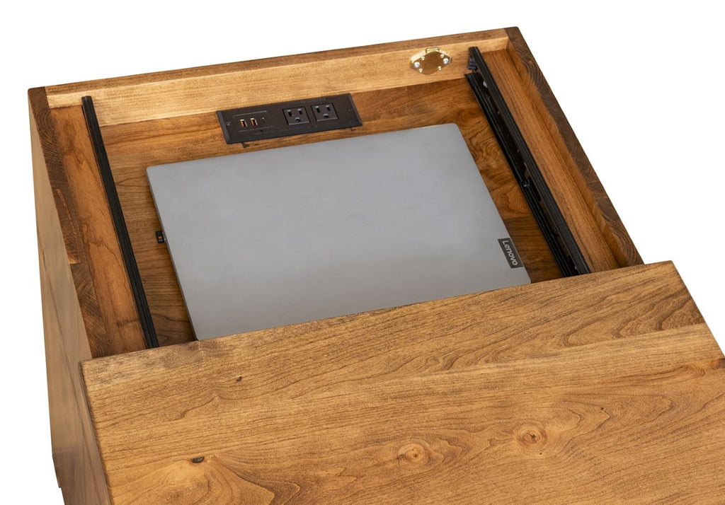 Signature Nighstand w/Lockable Slide Top (V16 #1204S)
