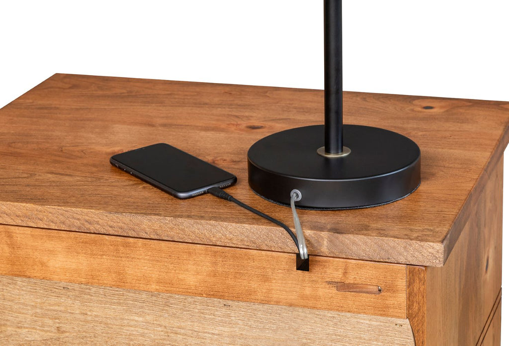 Signature Nighstand w/Lockable Slide Top (V16 #1204S)