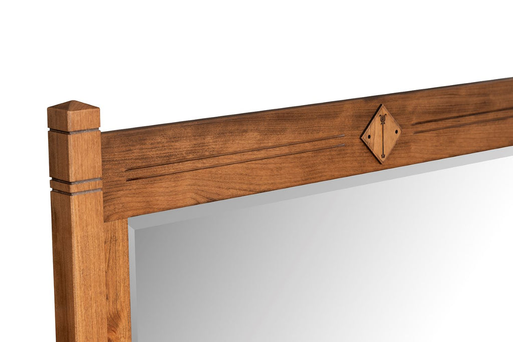 Signature Large Triple Dresser and Mirror (V16 #1201 & #1208)