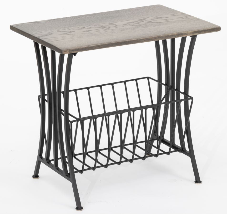 Mission Wrought Iron Magazine Table (Wrought Iron #MH303)