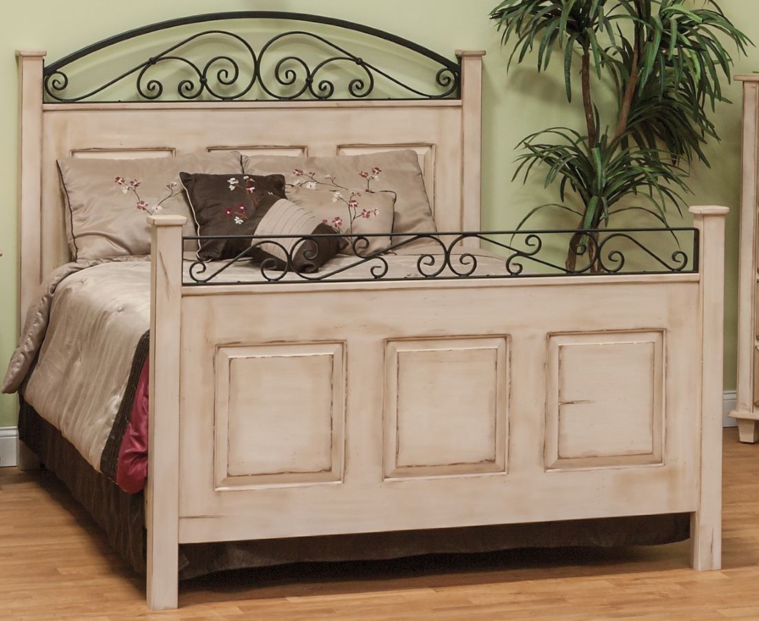 Wrought Iron Suite Bed (V10 #41)