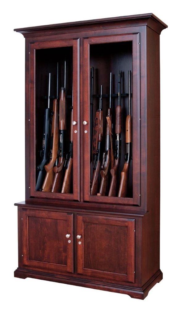 10-Gun Cabinet (Woodland #210-TC)