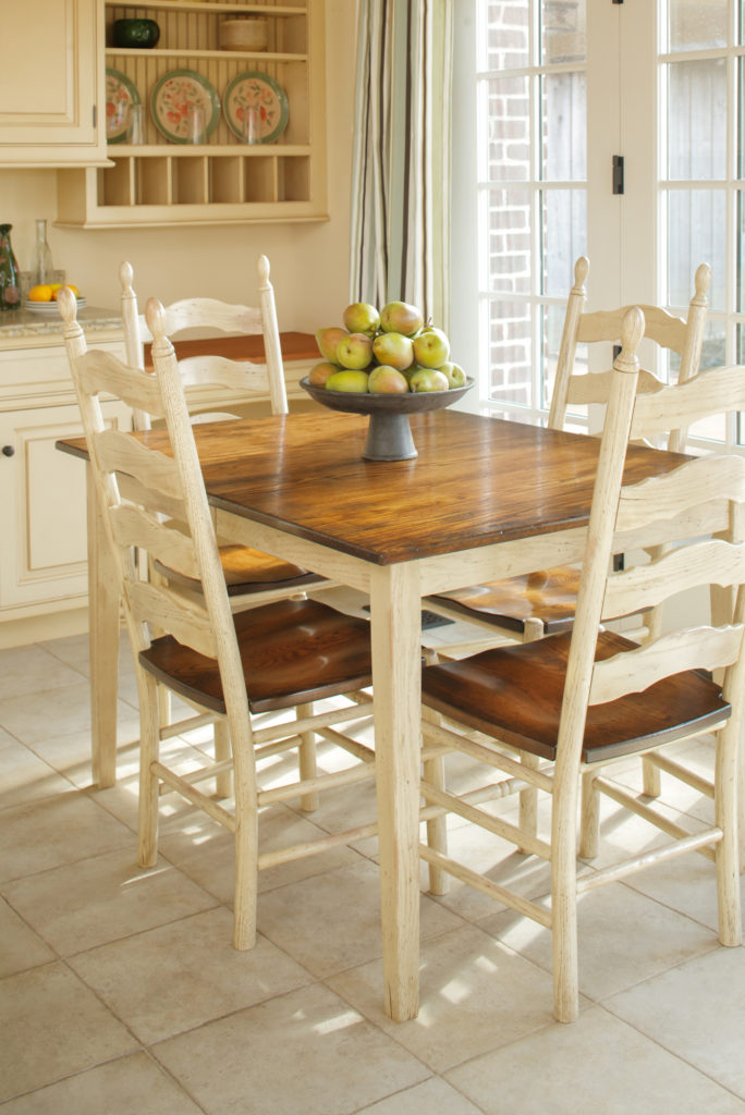 French Country Ladder Back Side Chair (Zimmermans #23)