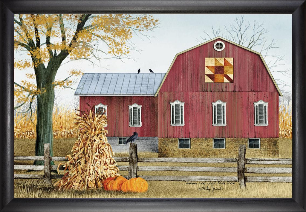 Autumn Leaf Quilt Block Barn (Beechdale)