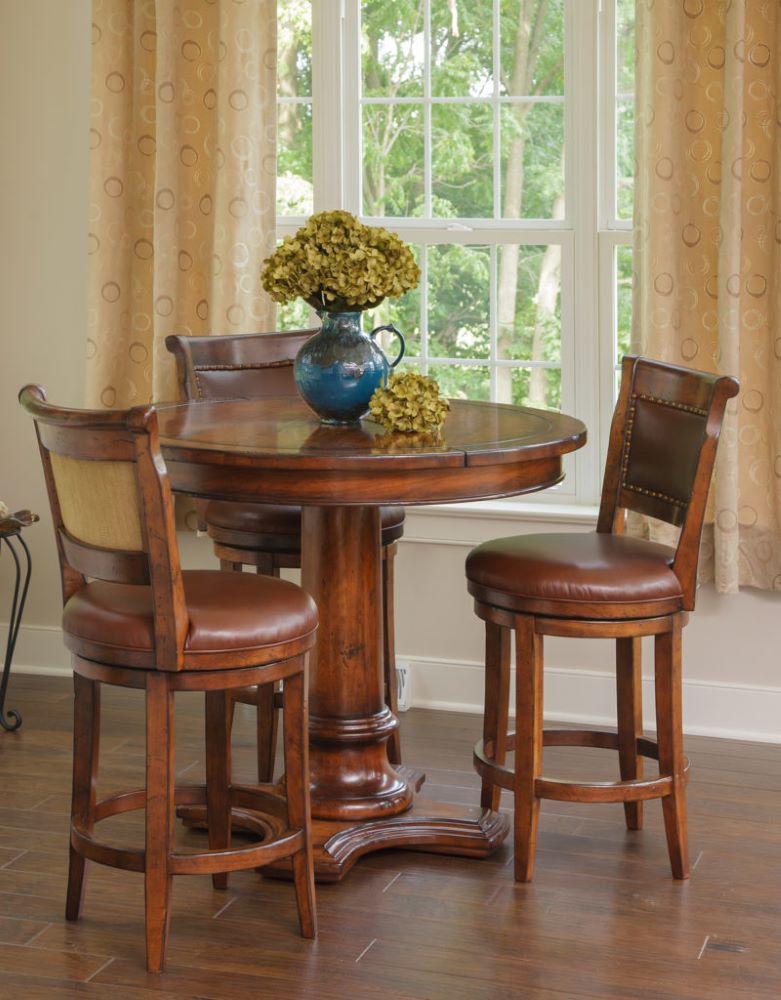 Bistro Solid Top Pedestal Table (Zimmermans #436, #437 & #439)