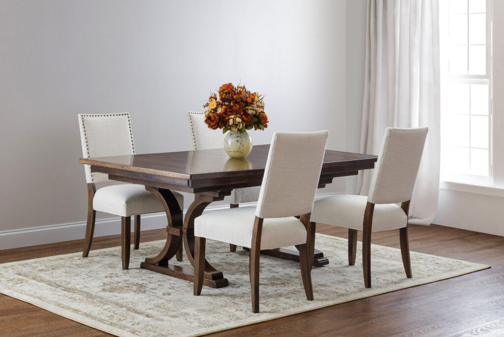 Corona Double Pedestal Table (Zimmermans #4810)