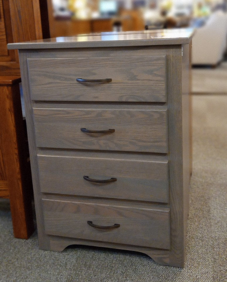 CLEARANCE: Shaker 4-Drawer Nightstand (OCH Collection)