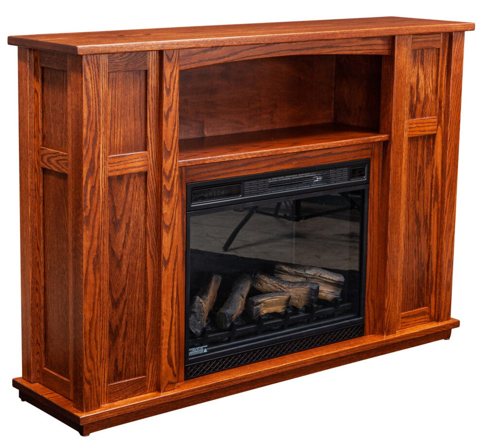 Mission Fireplace Mantle (Elmwood #36)