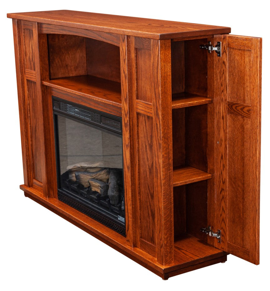 Mission Fireplace Mantle (Elmwood #36)