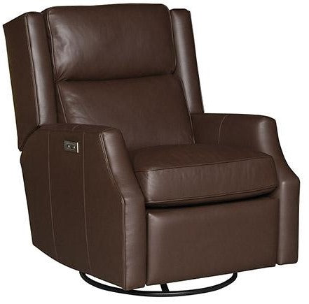 SOLD: Hailey Power Swivel Glider Recliner (King Hickory)