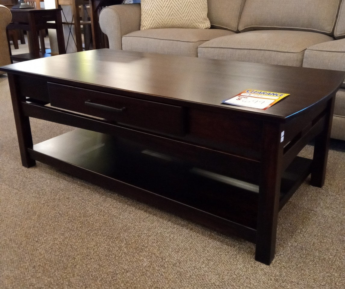 CLEARANCE: Homestead Coffee Table (V16) - Our Country Hearts
