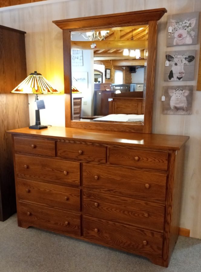 CLEARANCE: Shaker 63" Mule Chest & Mirror (OCH Collection)