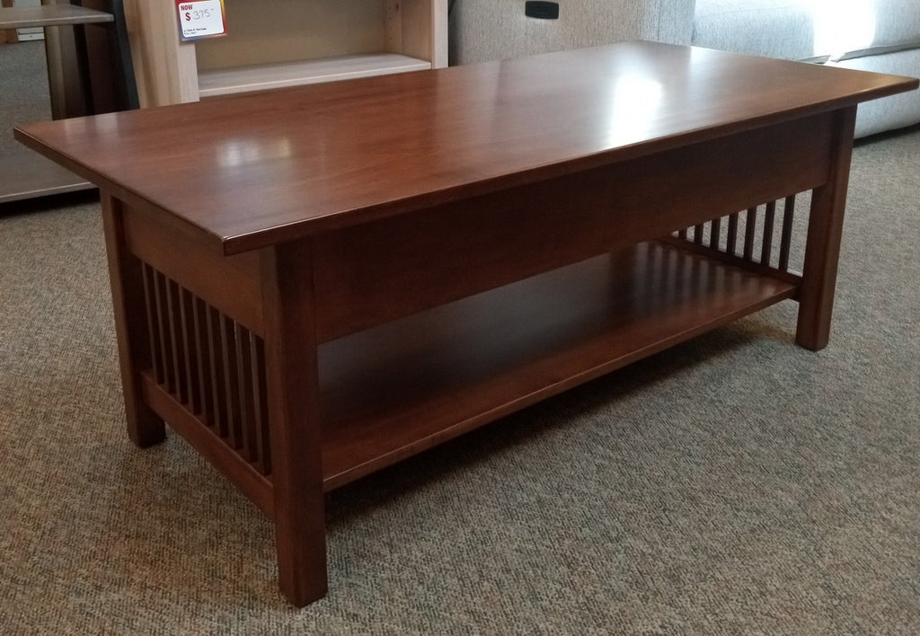 CLEARANCE: Lift Top Coffee Table (Elmwood)