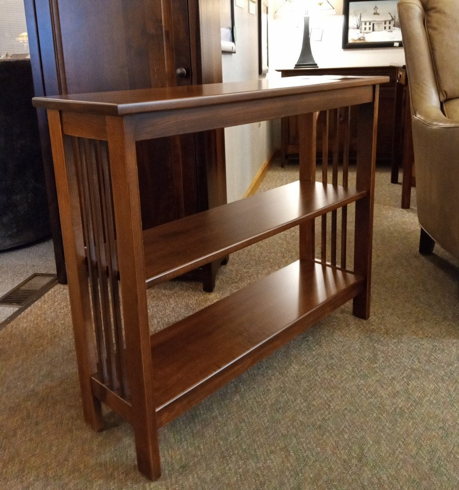 CLEARANCE: Mission Bookcase Console (V16)