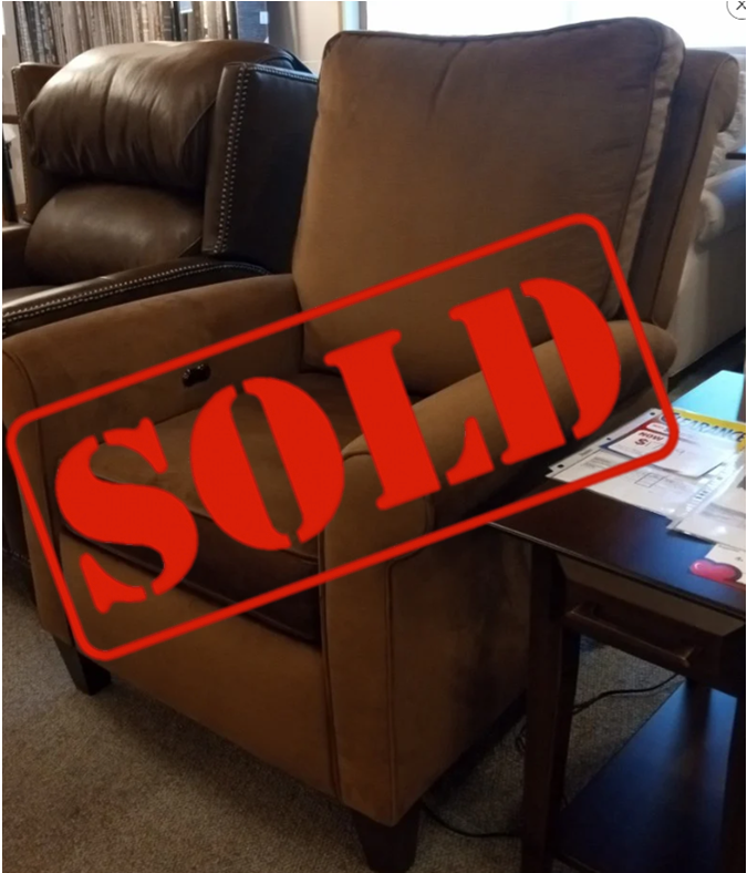 SOLD: Danica Recliner w/Power (King Hickory)