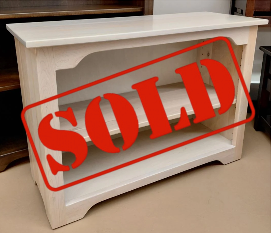 SOLD: Short Bookcase (OCH)