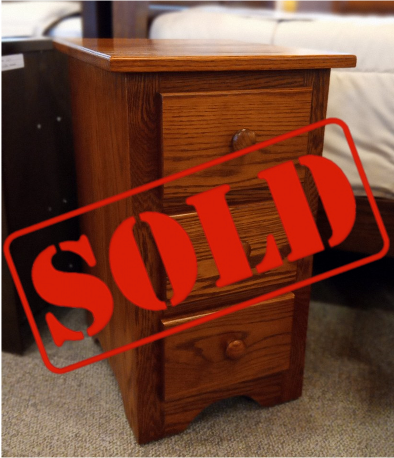 SOLD: Shaker Narrow Nightstands (OCH Collection)