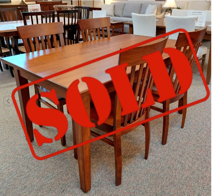 SOLD: Shaker Table & 4 Chairs (V16)