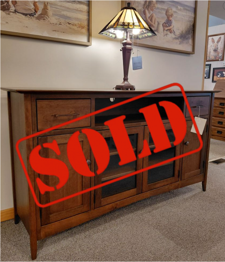 SOLD: Simplicity 4-Door Entertainment Center (V16)