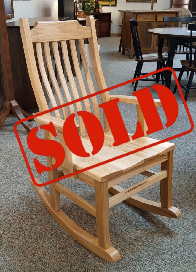 SOLD: Hickory Rocker (V16)