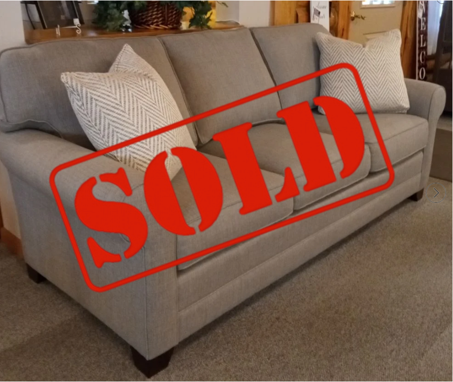 SOLD: Bentley Sofa with Sock Arm (King Hickory)