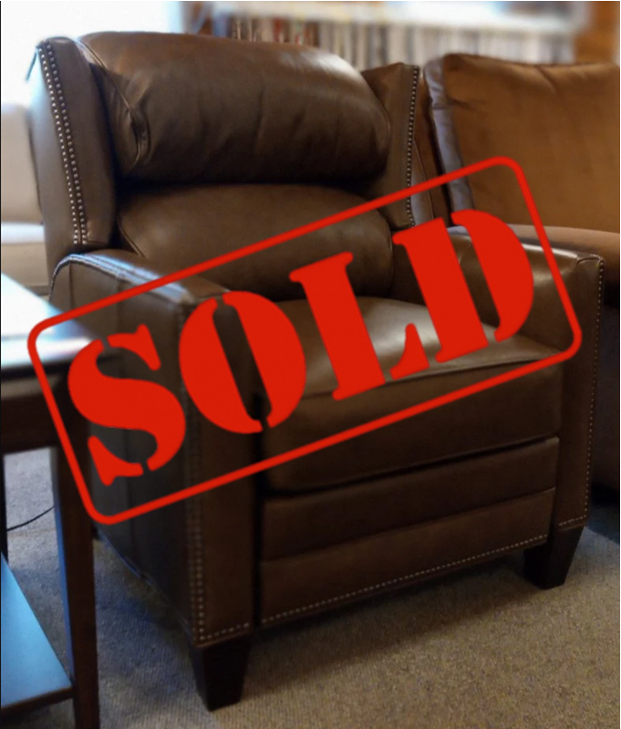 SOLD: Santorini Manual Recliner (King Hickory)