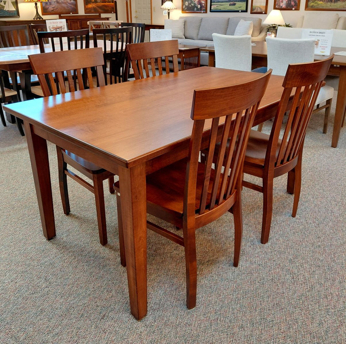 PROMO Sale: Shaker Table & 4 Chairs (V16)