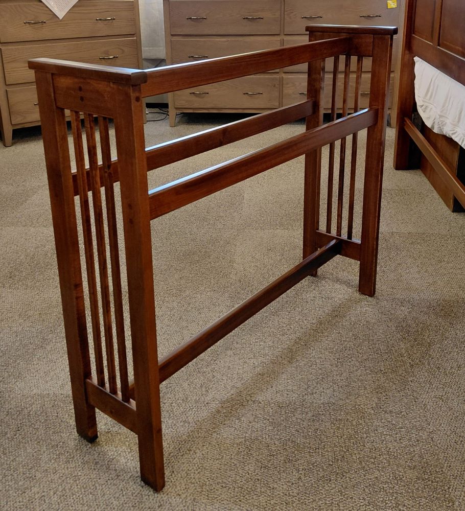 SOLD: Mission Quilt Rack (V16)
