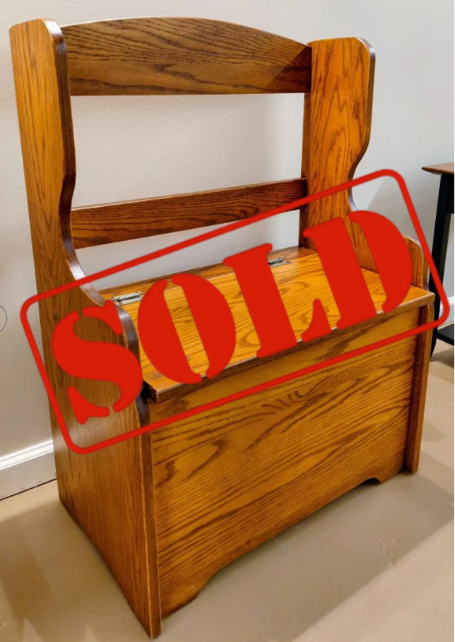 SOLD: Small Deacons Bench (Glix)