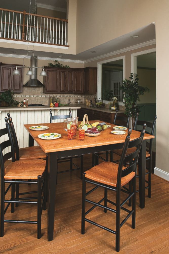 Shaker Ladderback Counter Chair (Zimmerman #2724 & #2730)