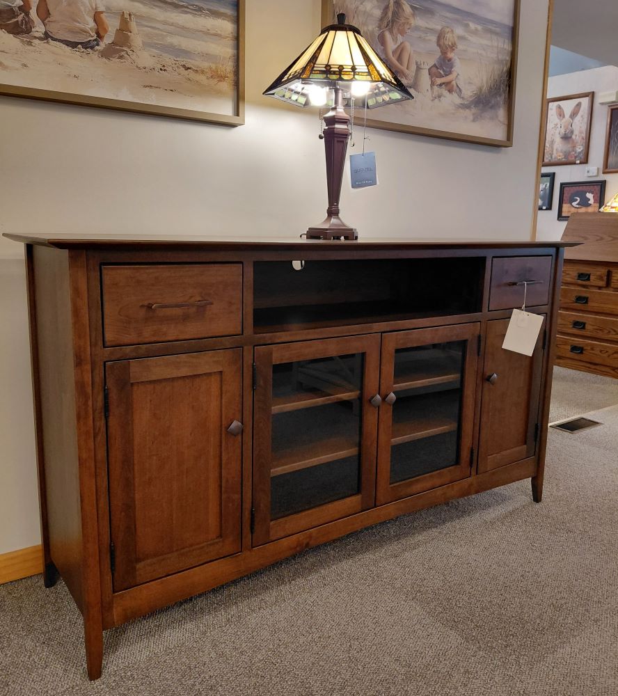 CLEARANCE: Simplicity 4-Door Entertainment Center (V16)