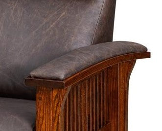 Mission Library Chair (Elmwood #56)