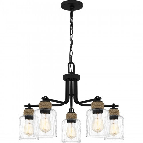 Baltic Chandelier (Quoizel BTC5025MBK)