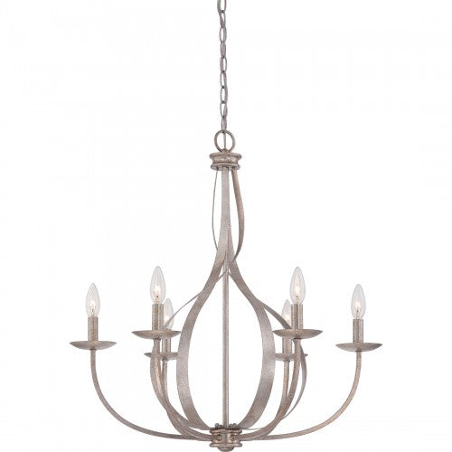 Serenity Chandelier (Quoizel SER5006IF)