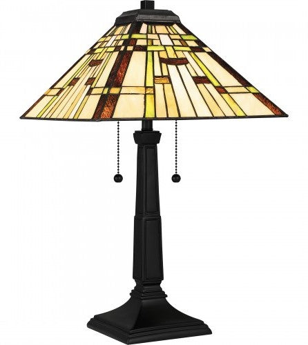 Mill Run Table Lamp (Quoizel TF5625MBK)