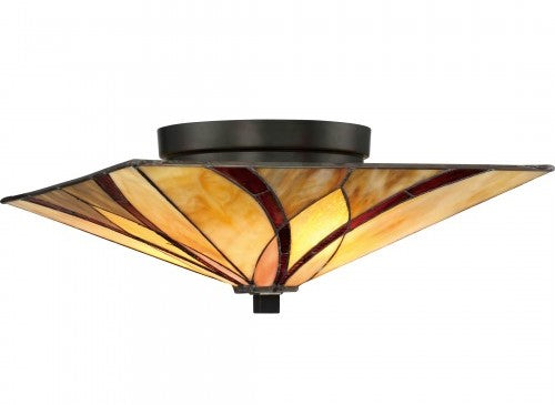 Asheville Flush Mount Ceiling Light (Quoizel #TFAS1615VA)